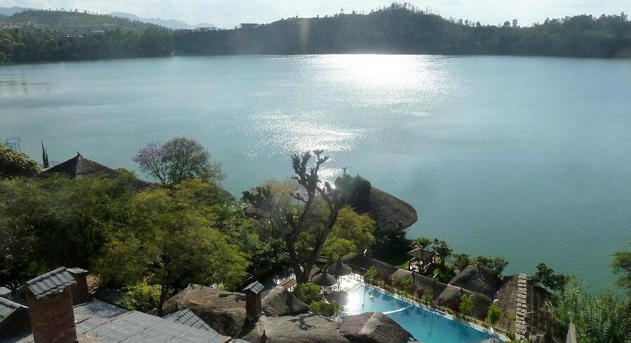 Halal day trip to Bishoftu Debre Zeit crater lakes Ethiopia