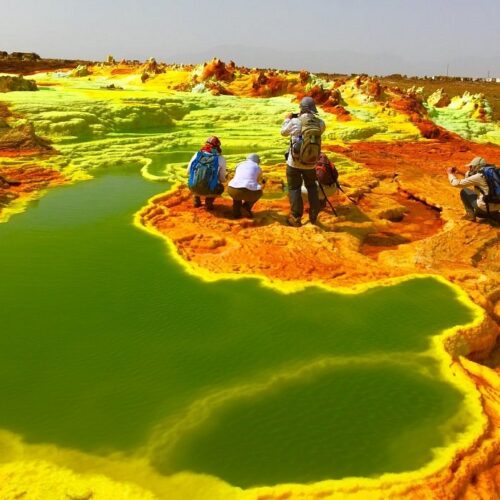 Halal salt expedition in Danakil Depression and Lake Afdera Ethiopia