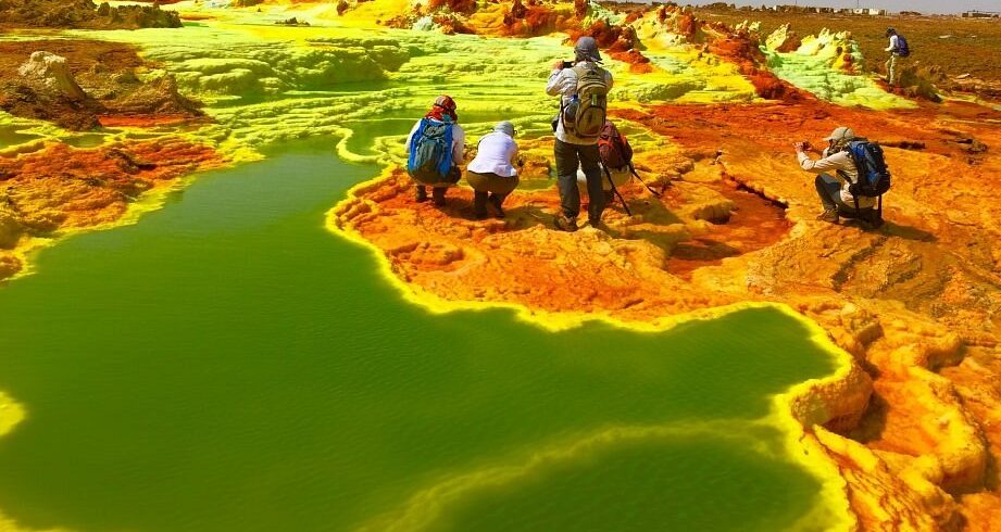Halal salt expedition in Danakil Depression and Lake Afdera Ethiopia