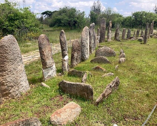 Halal tour of Tiya Stelae and Melka Kunture prehistoric sites Ethiopia